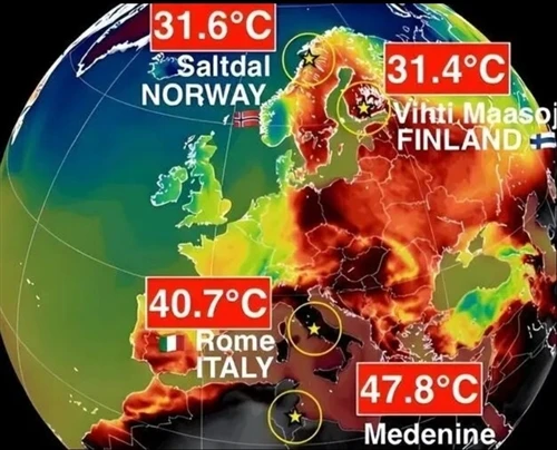 De ce este Europa atât de fierbinte?